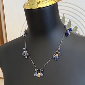 Brooks Brothers Blue and Gold Necklace